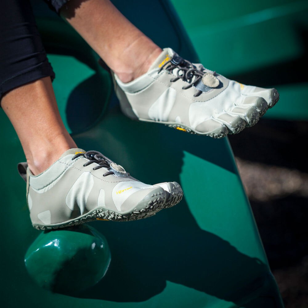 Vibram FiveFingers Dame Trailsko Grå/Lilla - V-Alpha - 9516IOQBV